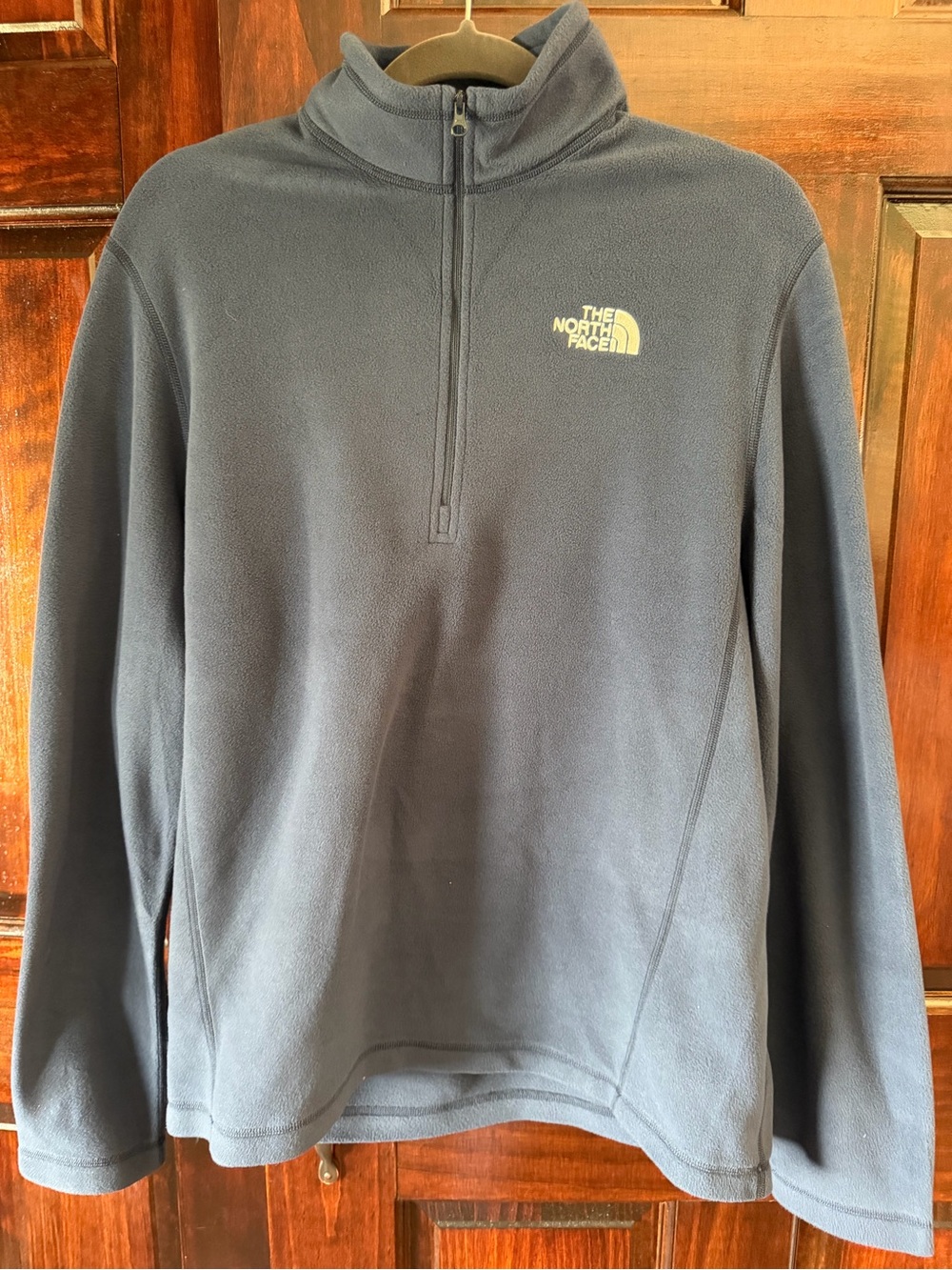 The North Face Navy Half-Zip Fleece Pullover